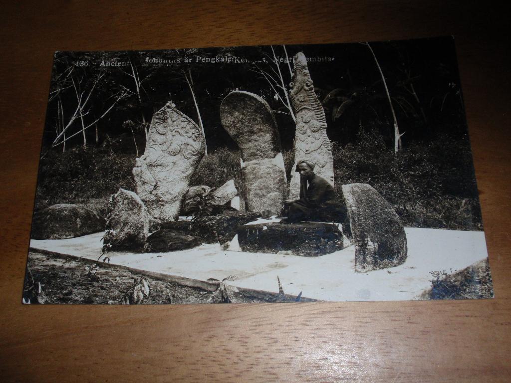 Fotokaart Maleisie Pengkalan  Kempas Graf Ulama Sjeikh Ahmad, Verzenden, 1920 tot 1940, Ongelopen, Buiten Europa