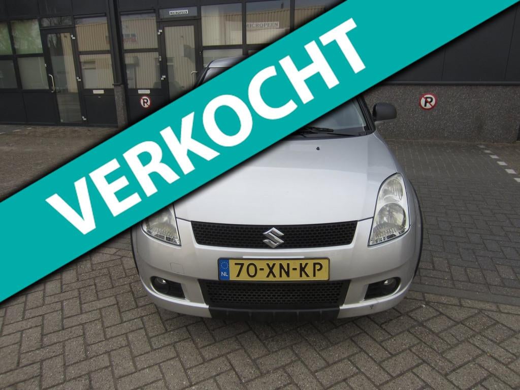 Suzuki Swift 1.5 Exclusive GT 2007 Airco 5-Deurs 143.000KM N, Voorwielaandrijving, 15 km/l, 4 cilinders, 400 kg