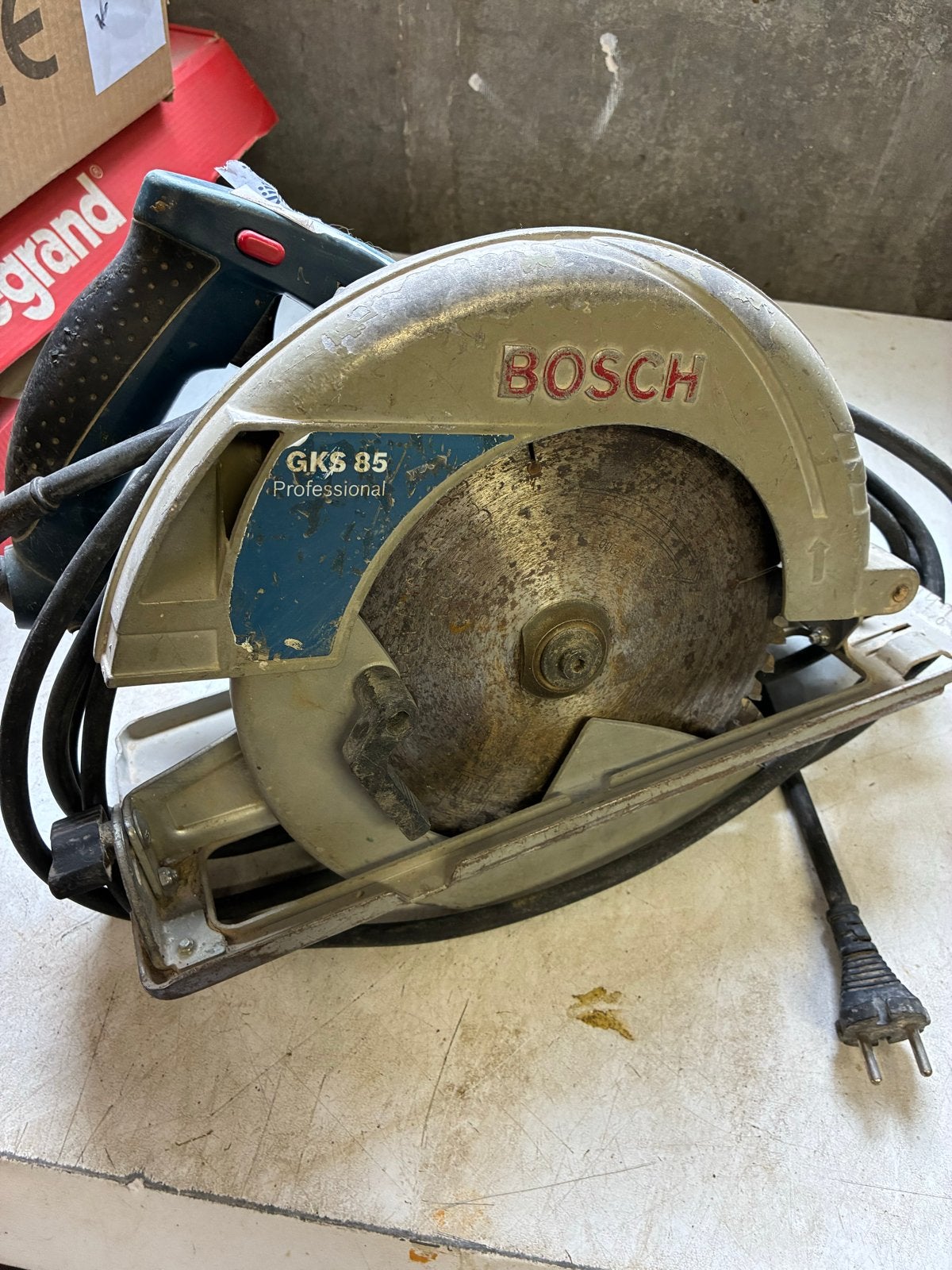 Bosch GKS 85 Professional Cirkelzaag, Gebruikt, Cirkelzaag, 70 mm of meer, Ophalen of Verzenden