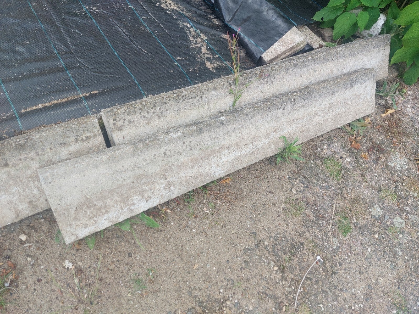 Opsluitbanden 100x15x5 cm - 9 stuks, Tuin en Terras, Ophalen, Gebruikt, Overige typen, Minder dan 5 m²