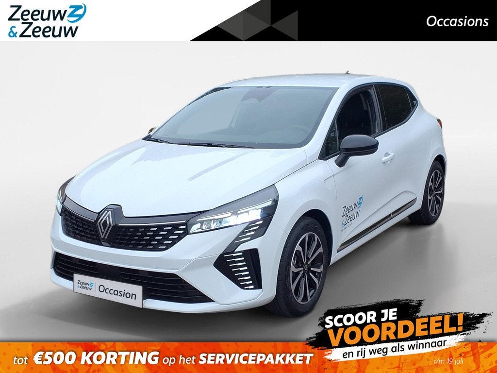 Renault Clio 1.0 TCe 90 GPF techno | Clima | Camera | Carpla, Voorwielaandrijving, 12 maanden, Euro 6, Leder en Stof
