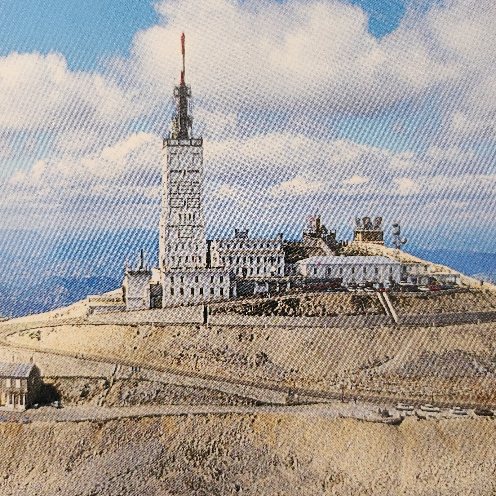 Ansichtkaart Mont Ventoux (1912 m) - Frankrijk, Ophalen of Verzenden, 1980 tot heden, Ongelopen, Frankrijk