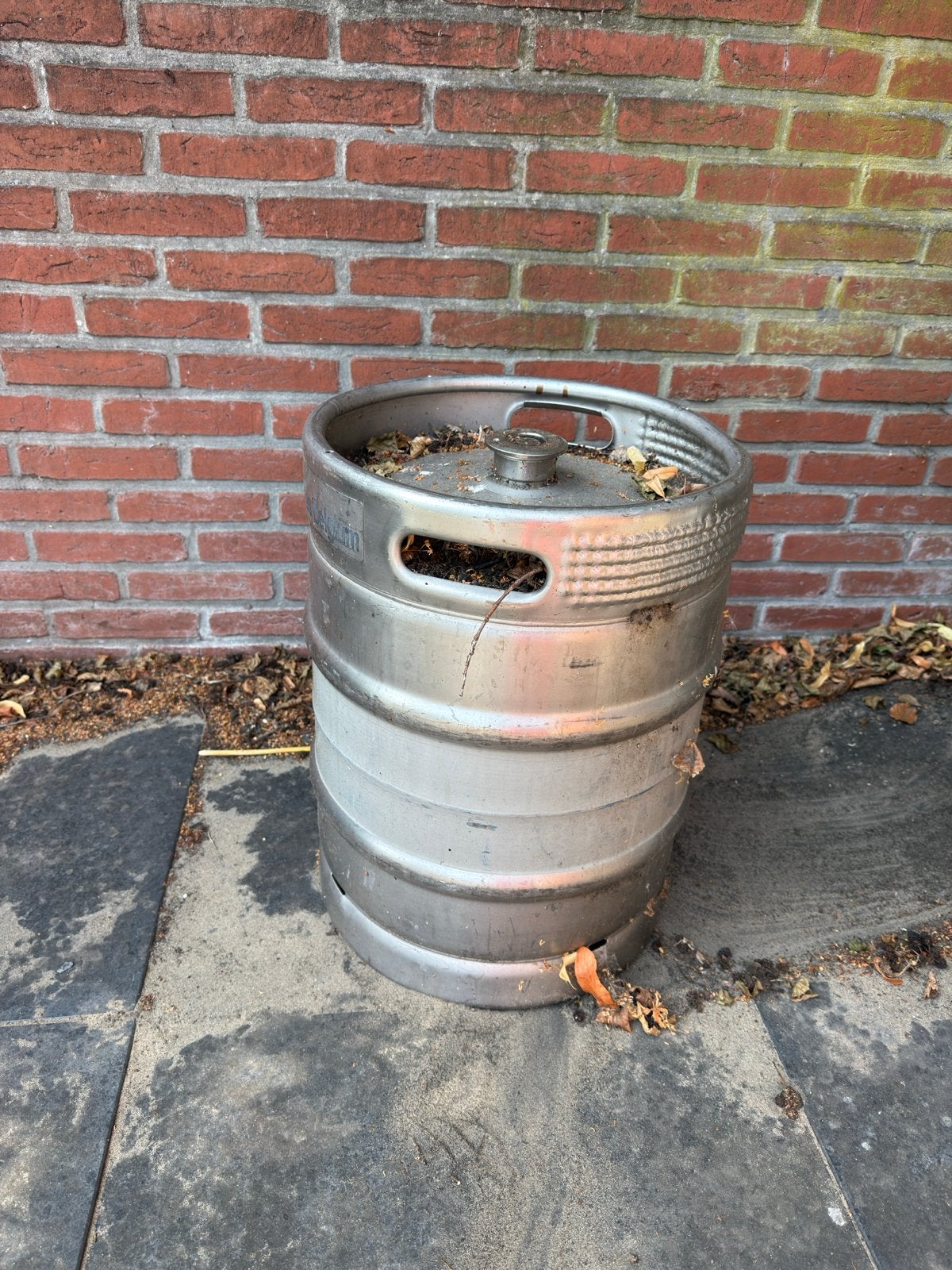 Leeg bierfust - Decoratie of project, Ophalen, Gebruikt, Overige typen, Overige merken