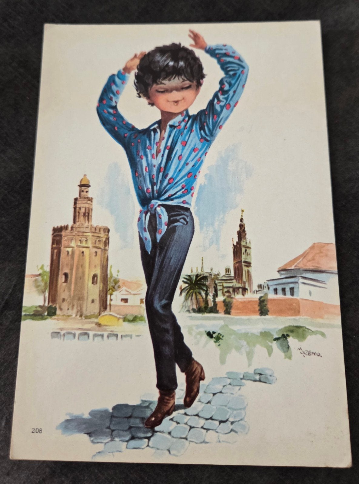 Danser in Sevilla, Verzenden, 1960 tot 1980, Gelopen, Kinderen