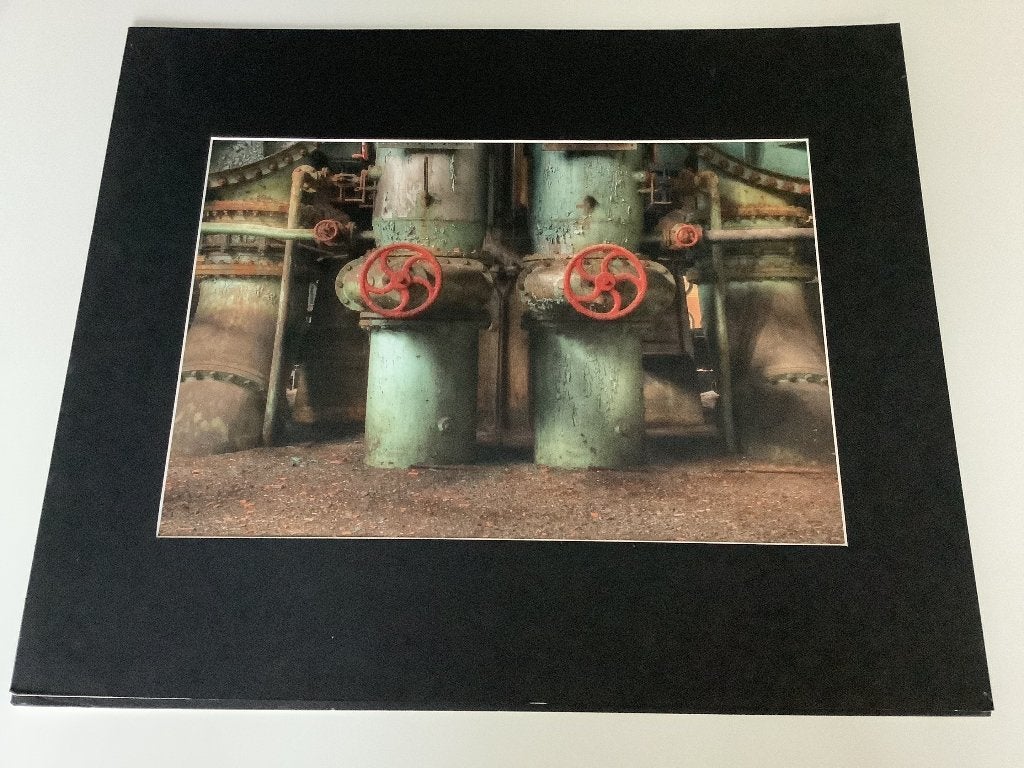 INDUSTRIÈLE FOTO'S IN PASSE- PARTOUT, Ophalen of Verzenden