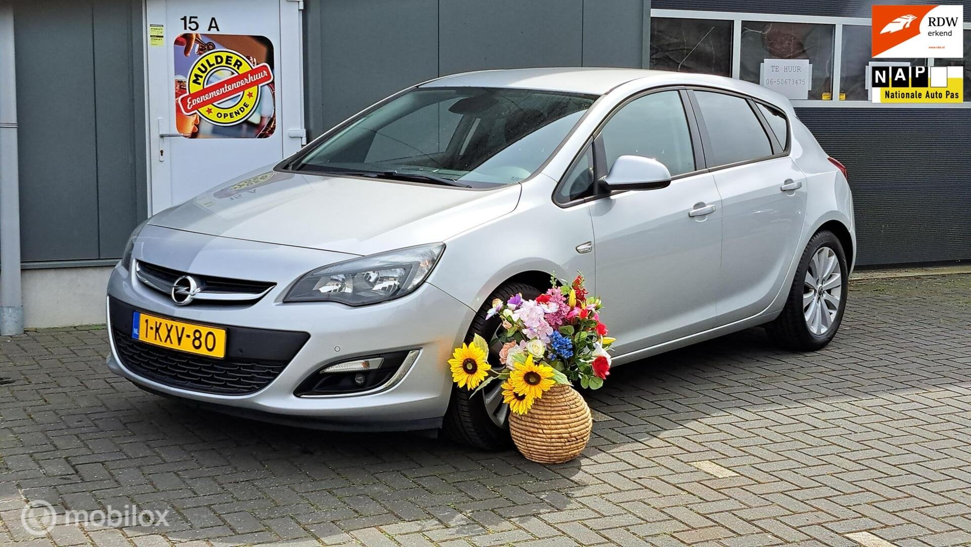 Opel Astra 1.4 Turbo Business +, Auto's, Voorwielaandrijving, Euro 5, Gebruikt, 680 kg