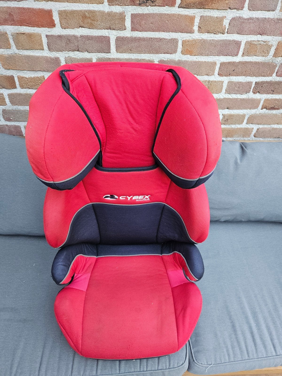 goedkope zitverhoger met rugleuning, 15 t/m 36 kg, Ophalen, Overige merken, Gebruikt