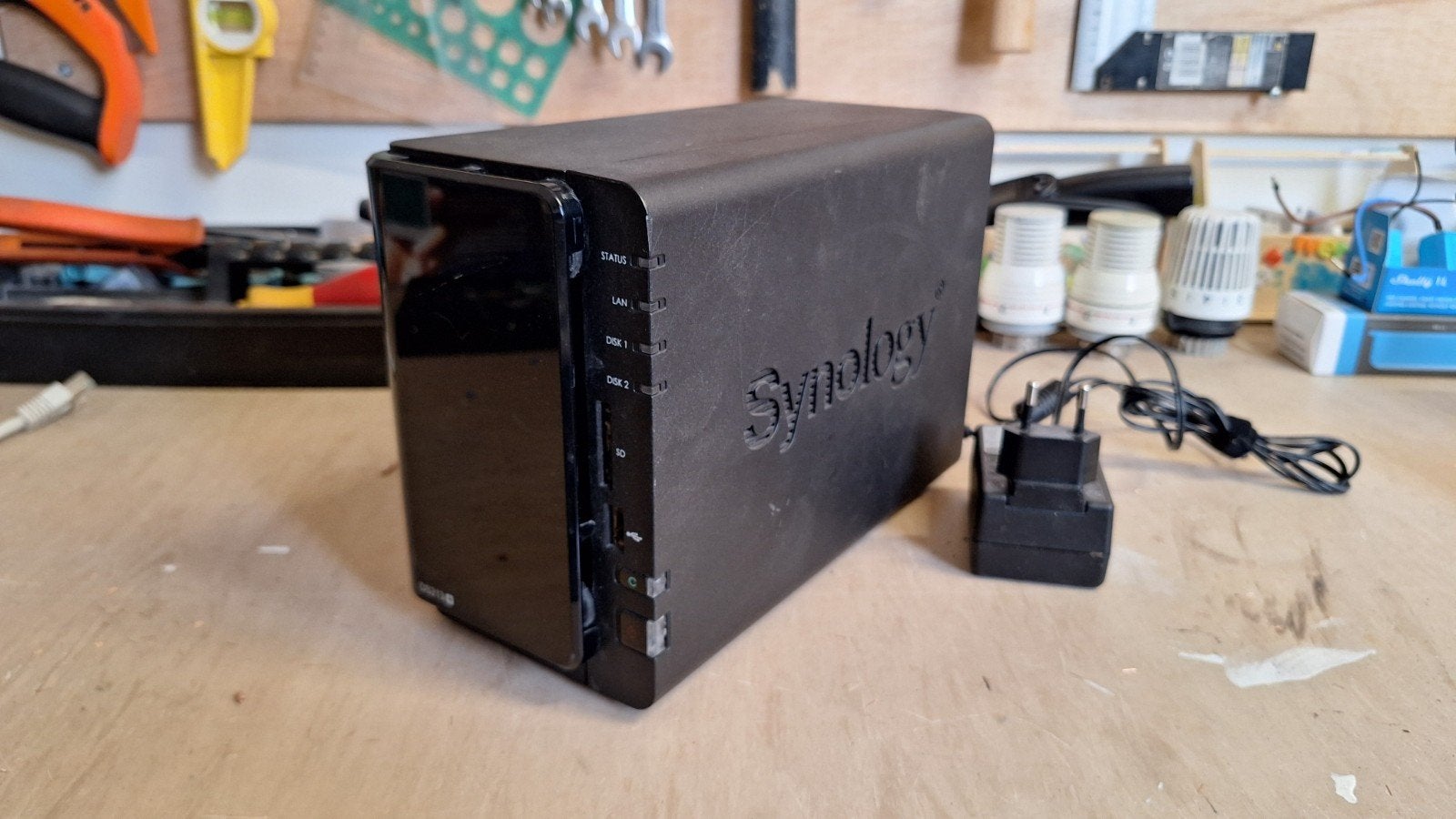 Synology DS213+ NAS - Zonder harde schijven, Computers en Software, NAS, Ophalen of Verzenden, Gebruikt