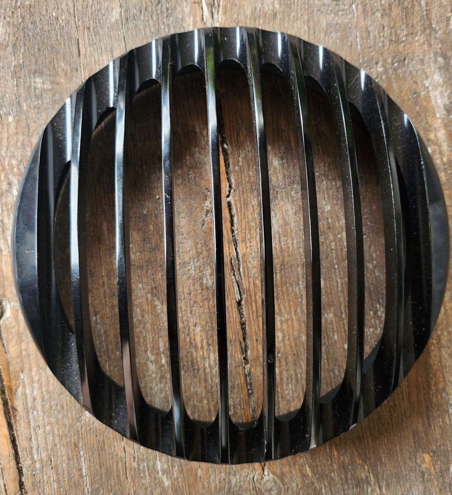 Zwarte Koplamp Grill 16,5 cm z.g.a.n., Motoren, Ophalen of Verzenden, Nieuw