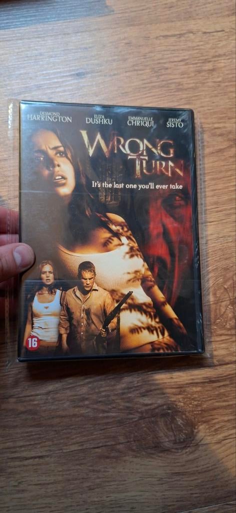 Wrong Turn DVD - Horrorfilm (Nieuw in verpakking), Vanaf 16 jaar, Ophalen of Verzenden, Nieuw in verpakking, Slasher