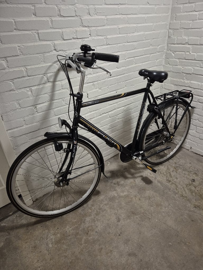ALS NIEUWE herenfiets Puch met 3 versn. is weinig op gereden, Versnellingen, Zo goed als nieuw, 57 tot 61 cm, Ophalen