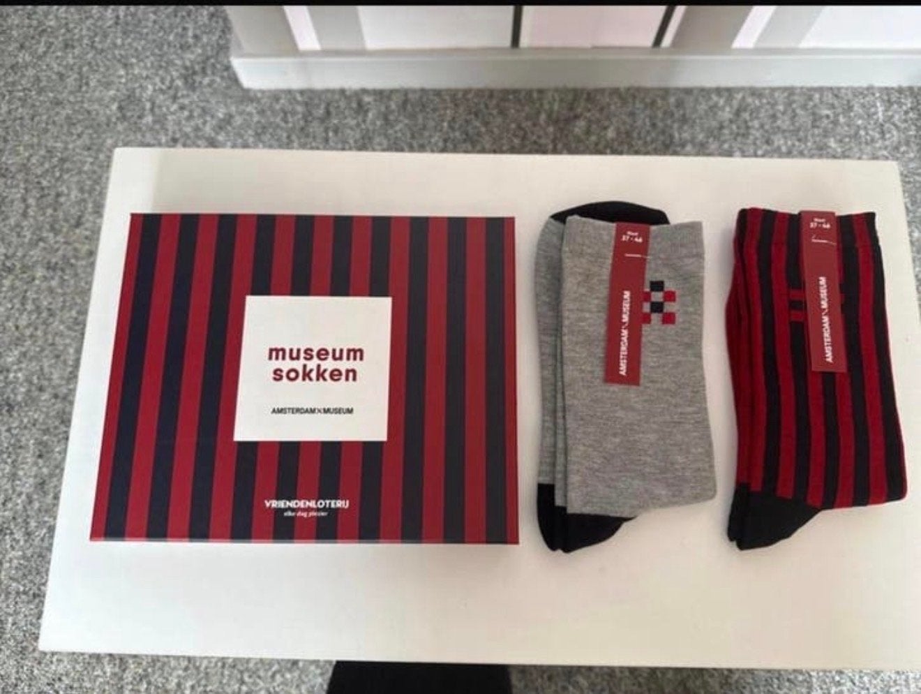 Museum Sokken Amsterdam Museum - Nieuw in doos, Kleding | Dames, Sokken en Kniesokken, Nieuw, Overige maten, Ophalen of Verzenden