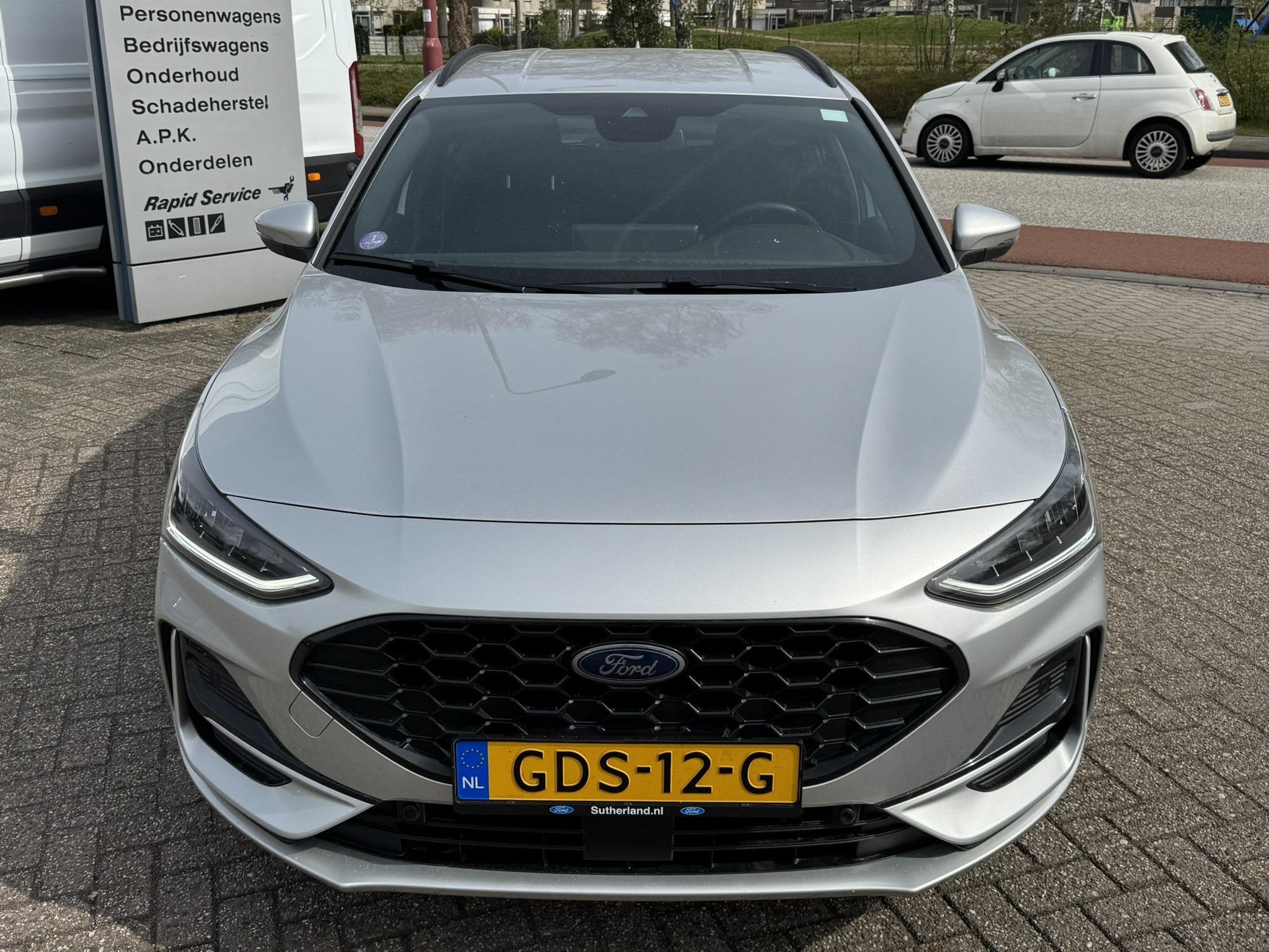 Ford Focus Wagon 1.0 EcoBoost Hybrid ST Line |SCI|125pk | Wi, Dealer onderhouden, Gebruikt, Euro 6, Origineel Nederlands
