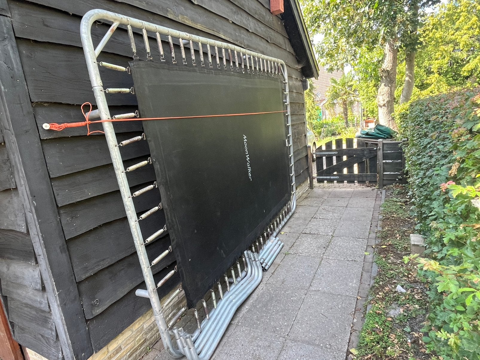 Trampoline Moonwalker, Ophalen, Gebruikt