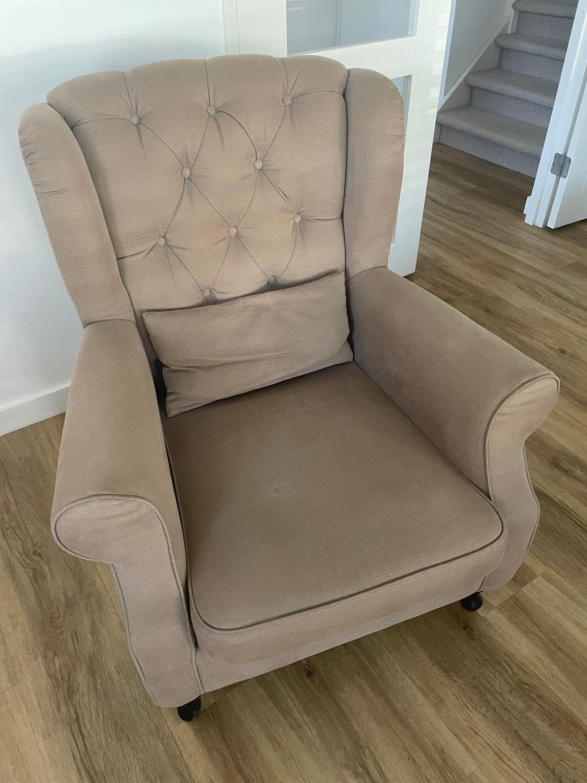 Heerlijke fauteuil, Huis en Inrichting, Fauteuils, Ophalen, Gebruikt, 75 tot 100 cm, Landelijk