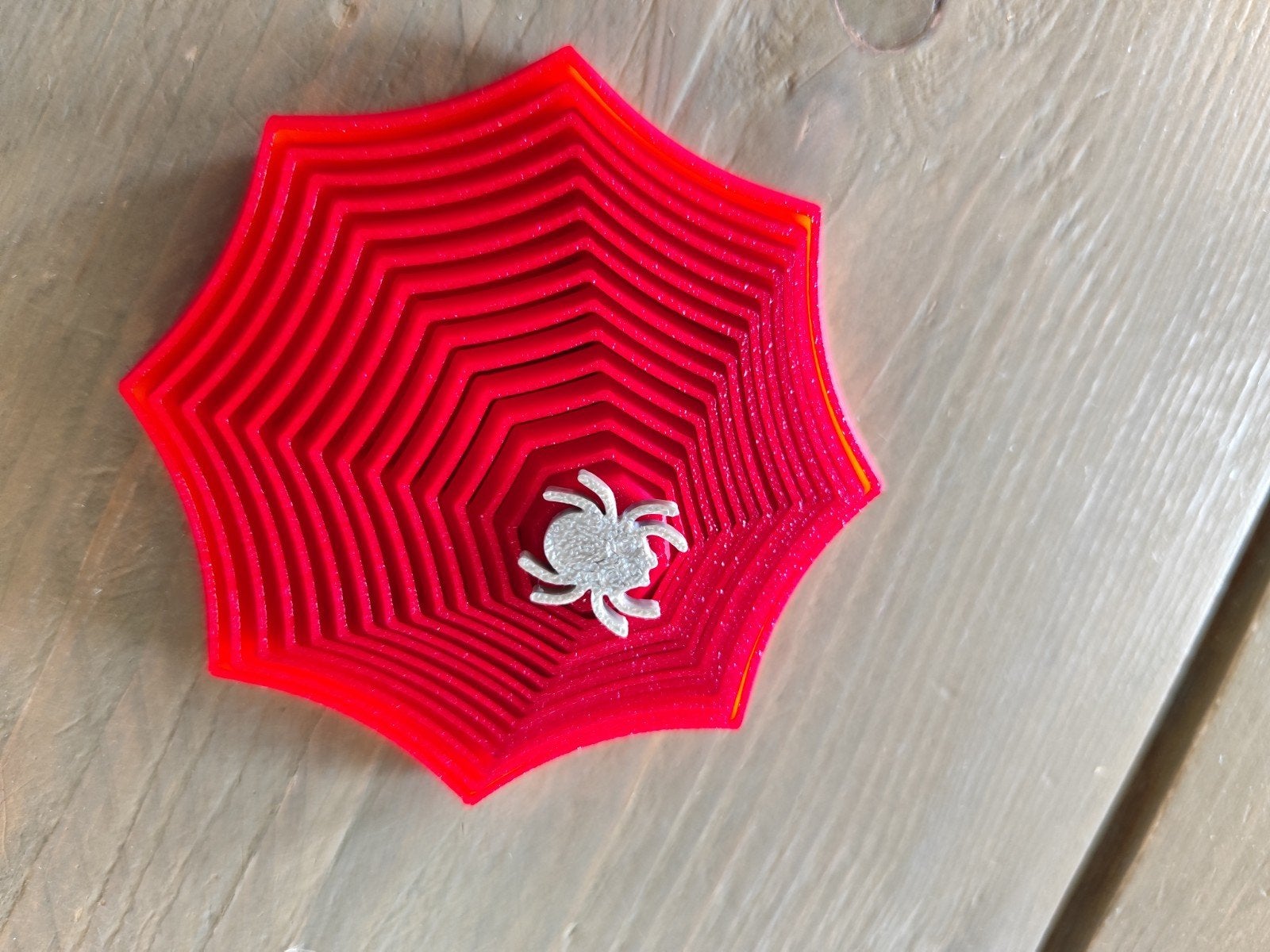 Fidget spinneweb met spin - Stressverlichter, Ophalen of Verzenden, Nieuw, Jongen of Meisje