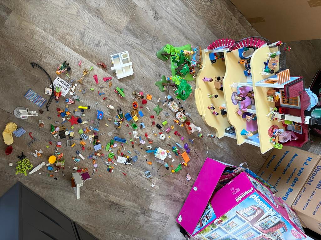 Playmobil Poppenhuis, dolhouse (70205) met uitbreidingen, Kinderen en Baby's, Speelgoed | Playmobil, Ophalen