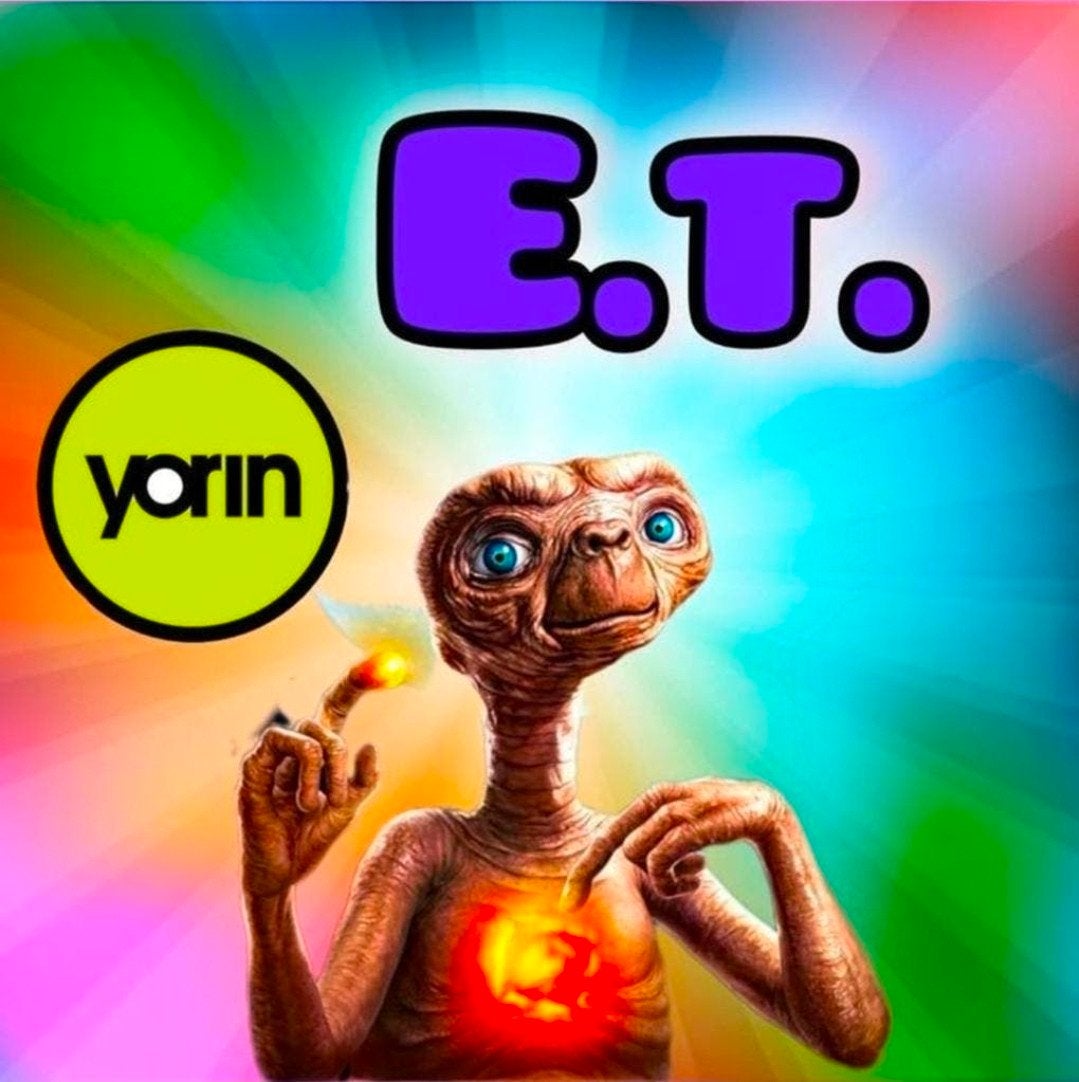 E.T. opgenomen van TV. VHS. Yorin / SBS6. 2003., Gebruikt, Alle leeftijden, Kinderfilm, Ophalen of Verzenden