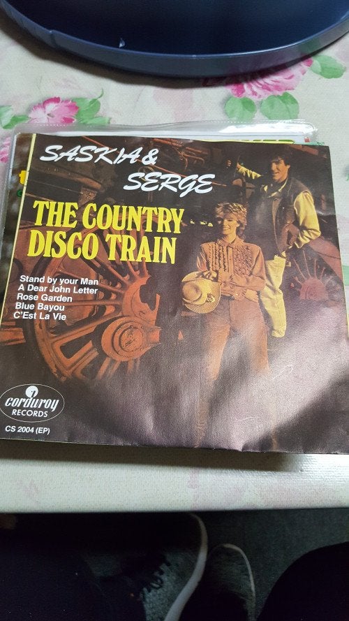 single saskia en serge, the country disco train, Ophalen of Verzenden