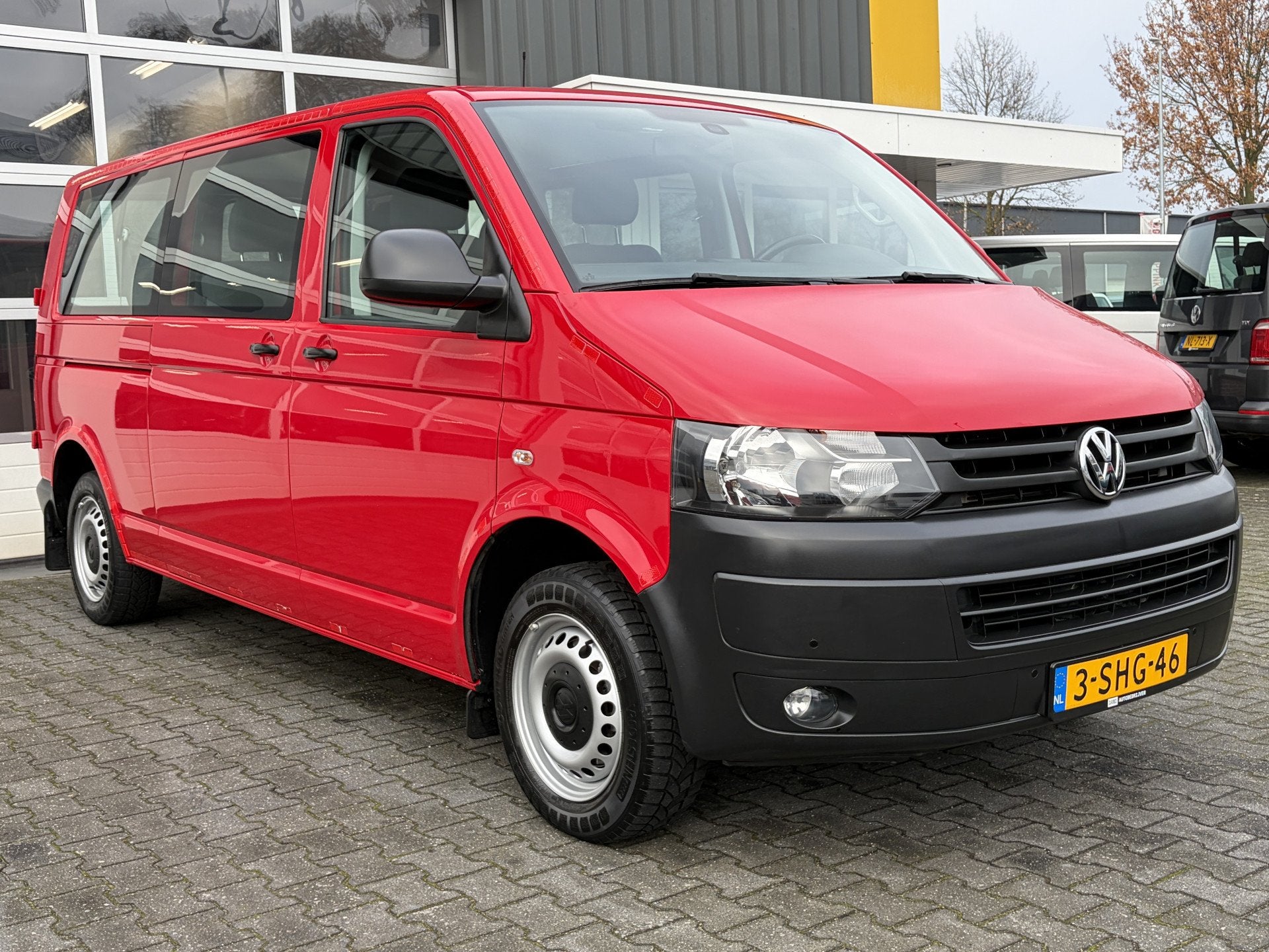 Volkswagen Transporter Kombi 2.0 TDI DSG Automaat L2H1 BPM/, Euro 5, Stof, Gebruikt, Zwart