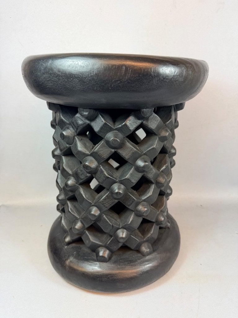 260886 - Traditional Bamileke Kings stool - Cameroon., Ophalen of Verzenden