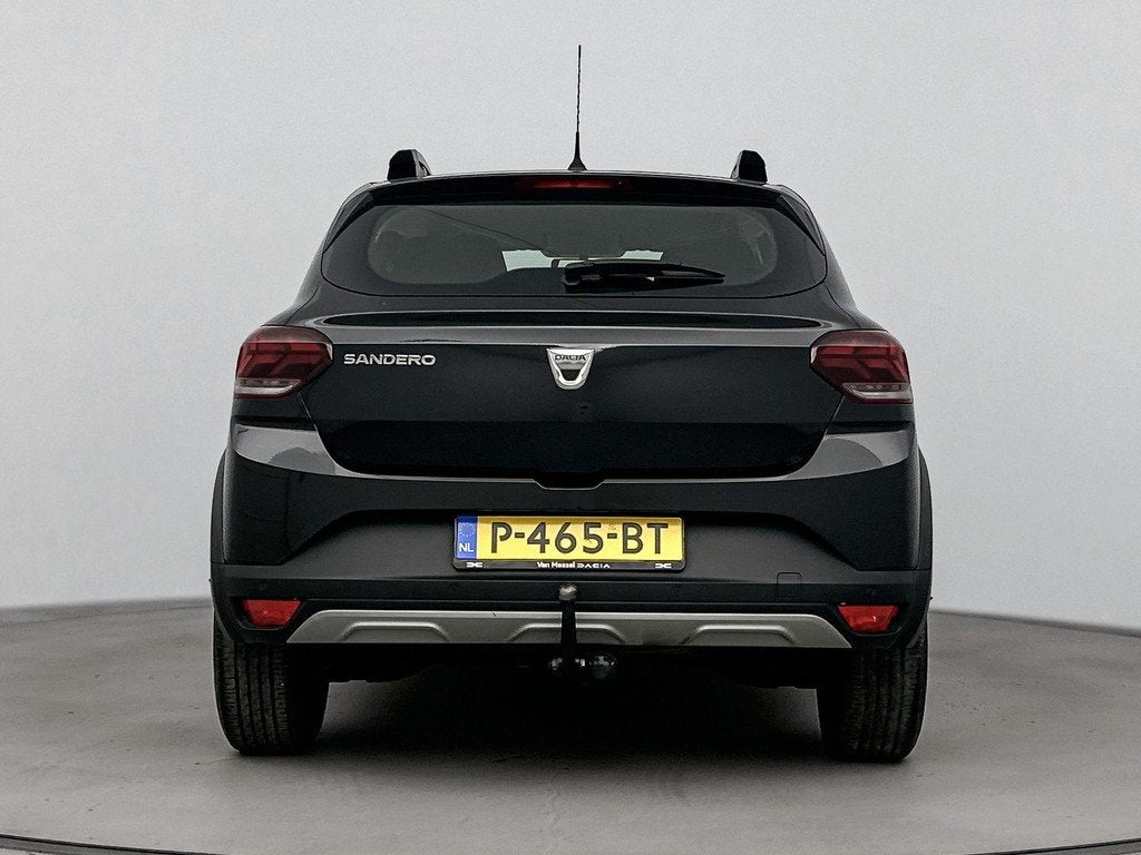 Dacia Sandero 1.0 TCe ECO-G Expression 100PK | Trekhaak | Pa, Auto's, Dacia, Euro 6, Zwart, Origineel Nederlands, Bedrijf