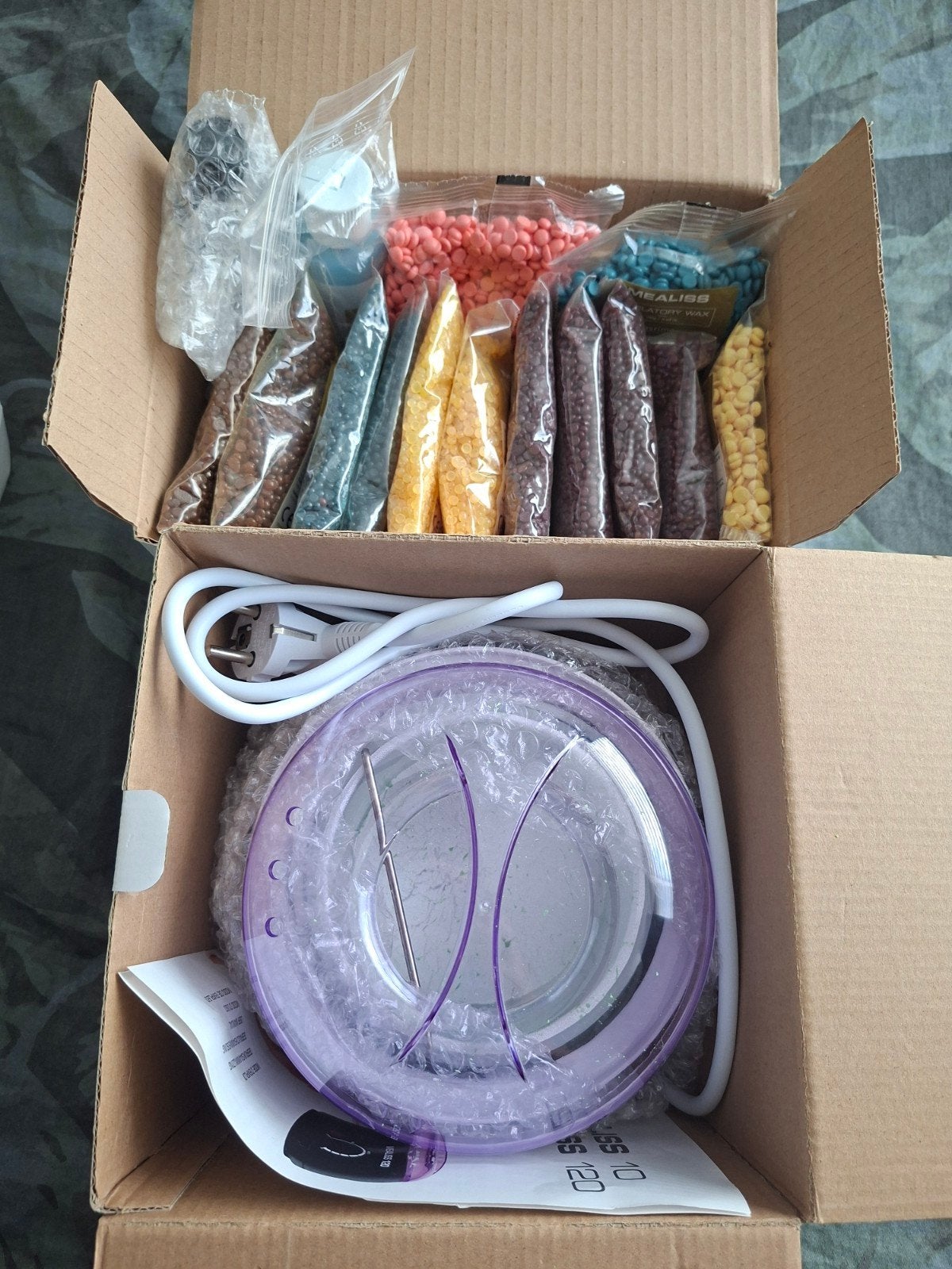 Complete wax set. Hars verwarmingspparaat en wax., Ophalen, Zo goed als nieuw, Overige typen
