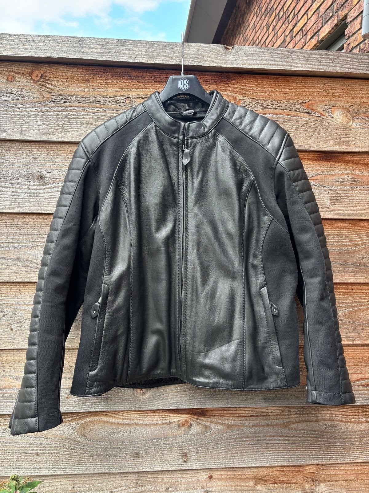 Rusty Stitches Super Donna leren motorjas dames – maat 54, Motoren, Nieuw met kaartje, Rusty Stitches, Jas | leer, Ophalen of Verzenden