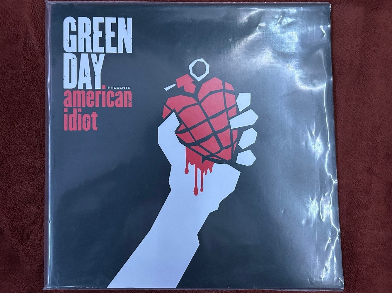 Green day - American idiot LP, Ophalen, Zo goed als nieuw, 12 inch