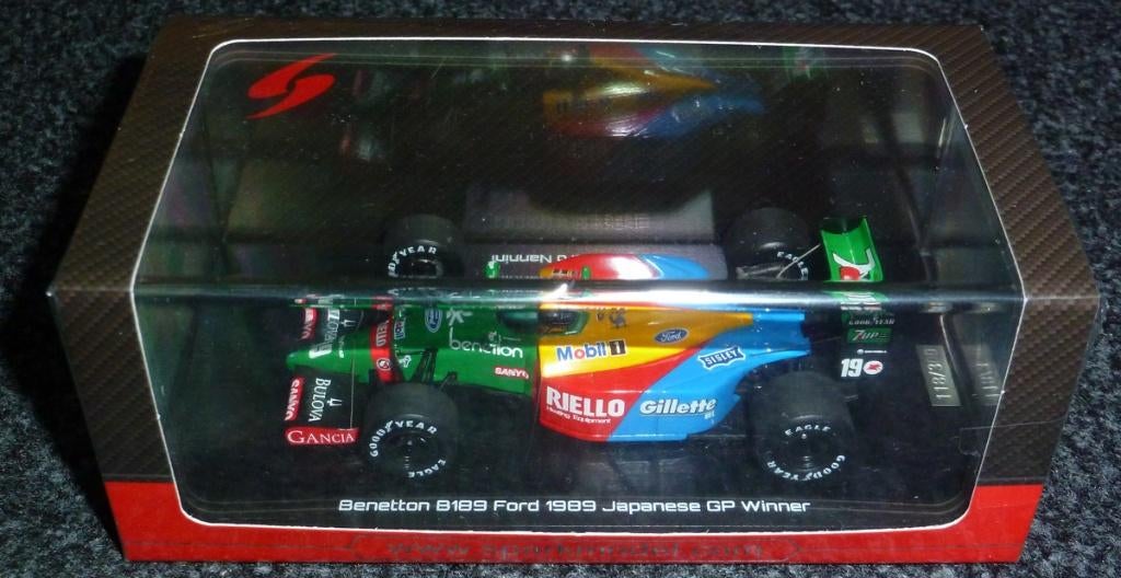 1989 - Benetton B189 Ford - Alessandro Nannini, Hobby en Vrije tijd, Modelauto's | 1:43, Ophalen of Verzenden, Nieuw, Auto, Overige merken