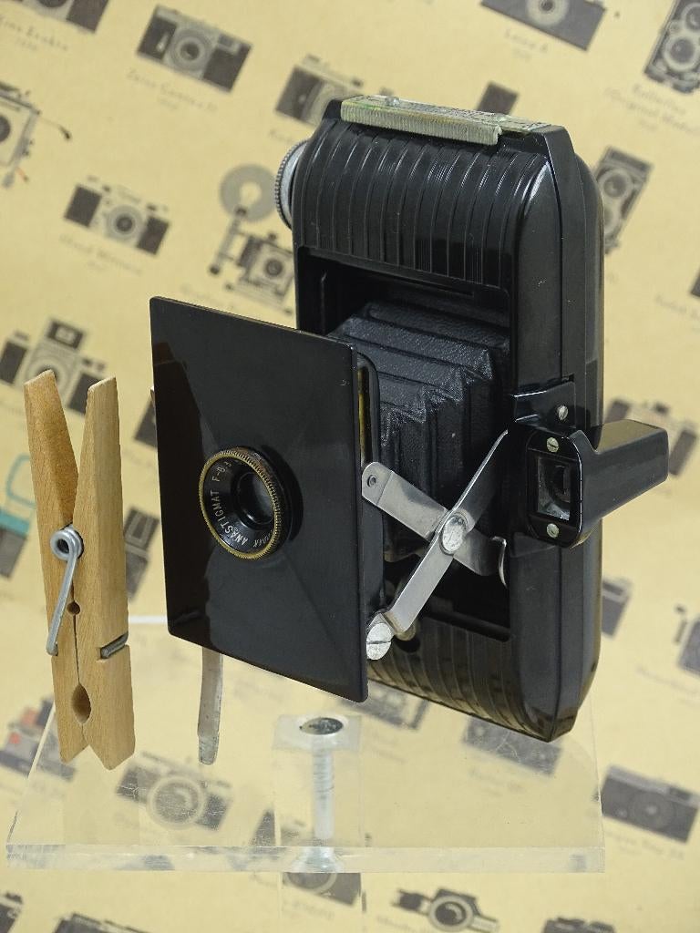 Prachtig mooie bakelieten Kodak Bantam camera, Ophalen of Verzenden, Voor 1940, Fototoestel