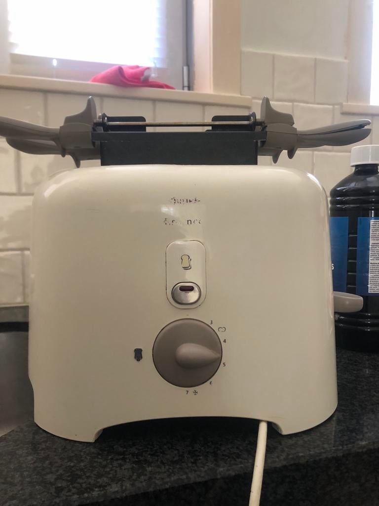 Philips toaster-tosti apparaat, Ophalen of Verzenden, Gebruikt