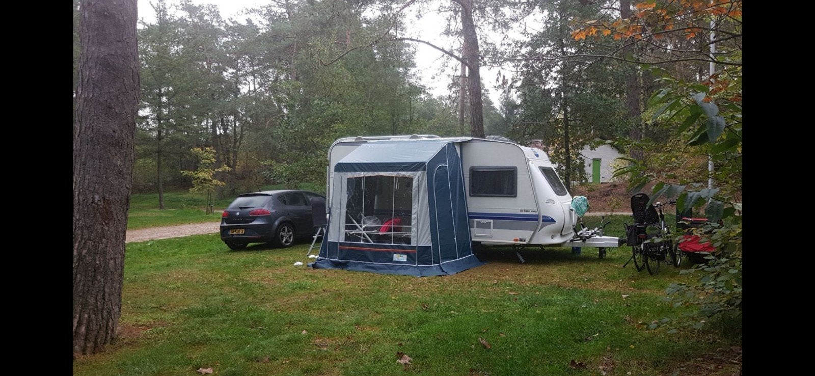 Wintertent caravan, Ophalen of Verzenden