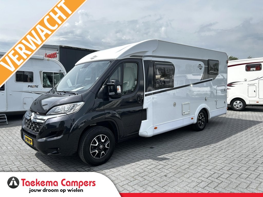 Carado V337 Enkele-bedden/2020/Euro-6/Airco/6.60M/140PK!, Caravans en Kamperen, Campers, 6 tot 7 meter, Bedrijf, Tot en met 3