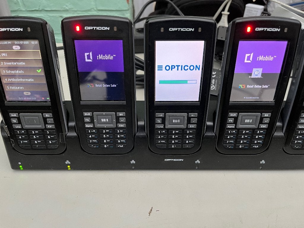 Opticon H-32 mobiele barcode scanners, Verzenden