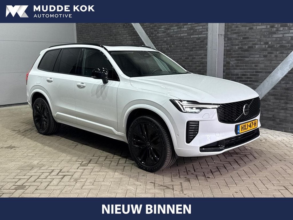 Volvo XC90 2.0 T8 Plug-in hybrid AWD Ultra Dark | ACC | Stoe, Startonderbreker, Gebruikt, Euro 6, 4 cilinders