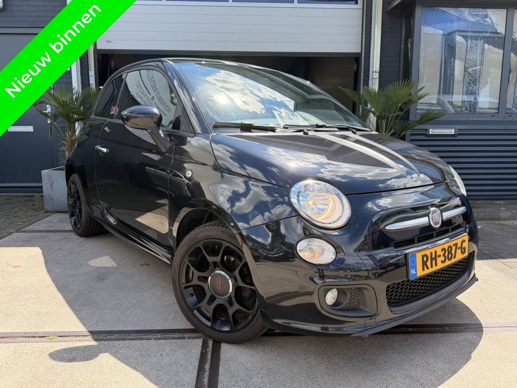Fiat 500 1.2 Sport Virtual Blue&Me! Inruil mogelijk!, Auto's, Voorwielaandrijving, Gebruikt, 4 cilinders, 840 kg