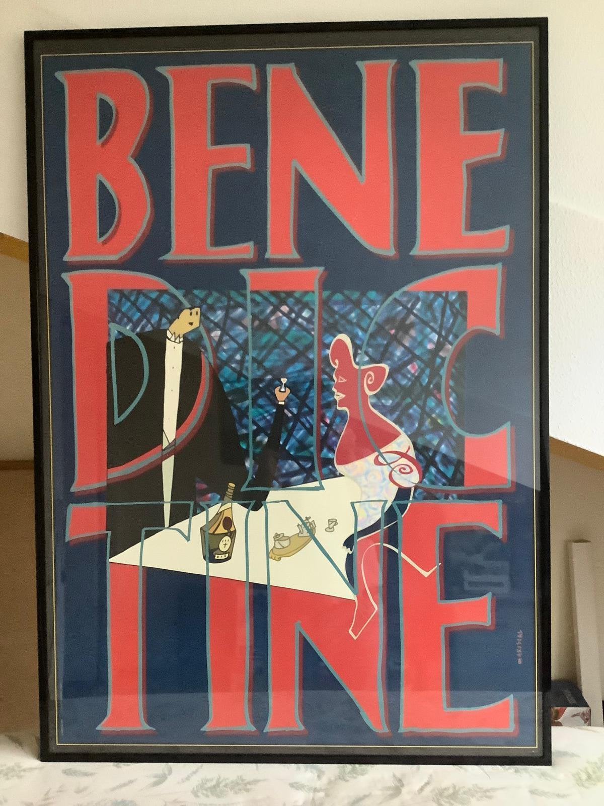Benedictine posters, Ophalen