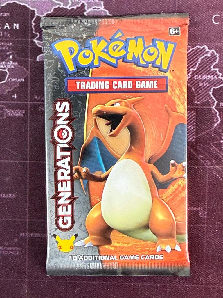 Pokémon Generations Booster Pack - Charizard, Ophalen of Verzenden, Nieuw, Booster
