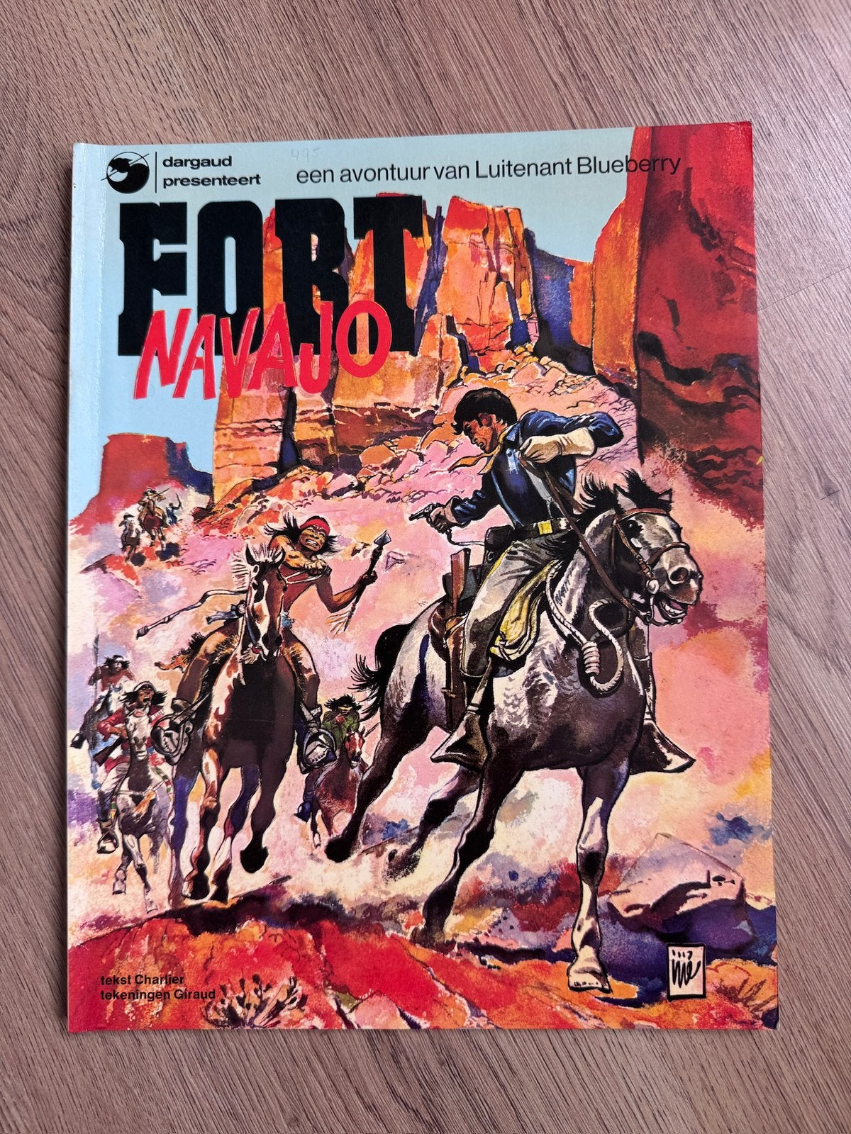 Blueberry - Fort Navajo (Oberon/Dargaud, 1976), Boeken, Eén comic, Verzenden, Zo goed als nieuw, Europa