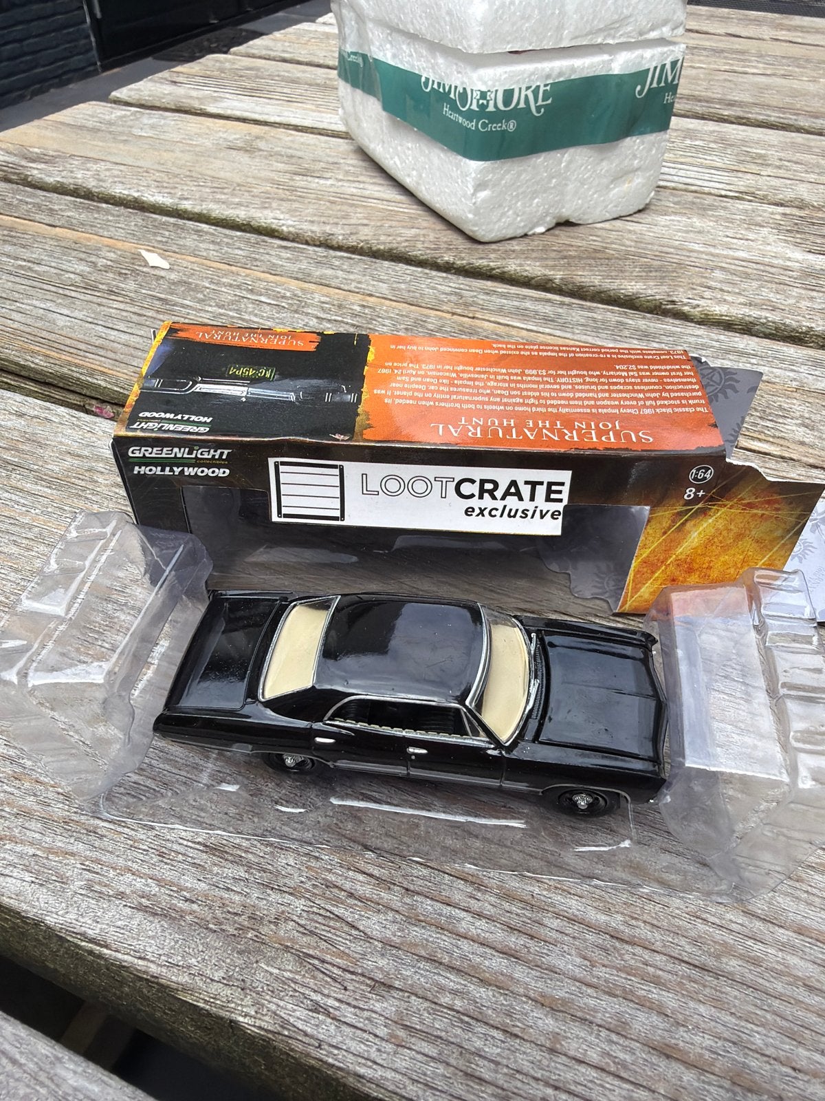 Supernatural 1967 Chevy Impala - Loot Crate Exclusive, Ophalen of Verzenden, Zo goed als nieuw, Auto, Overige merken