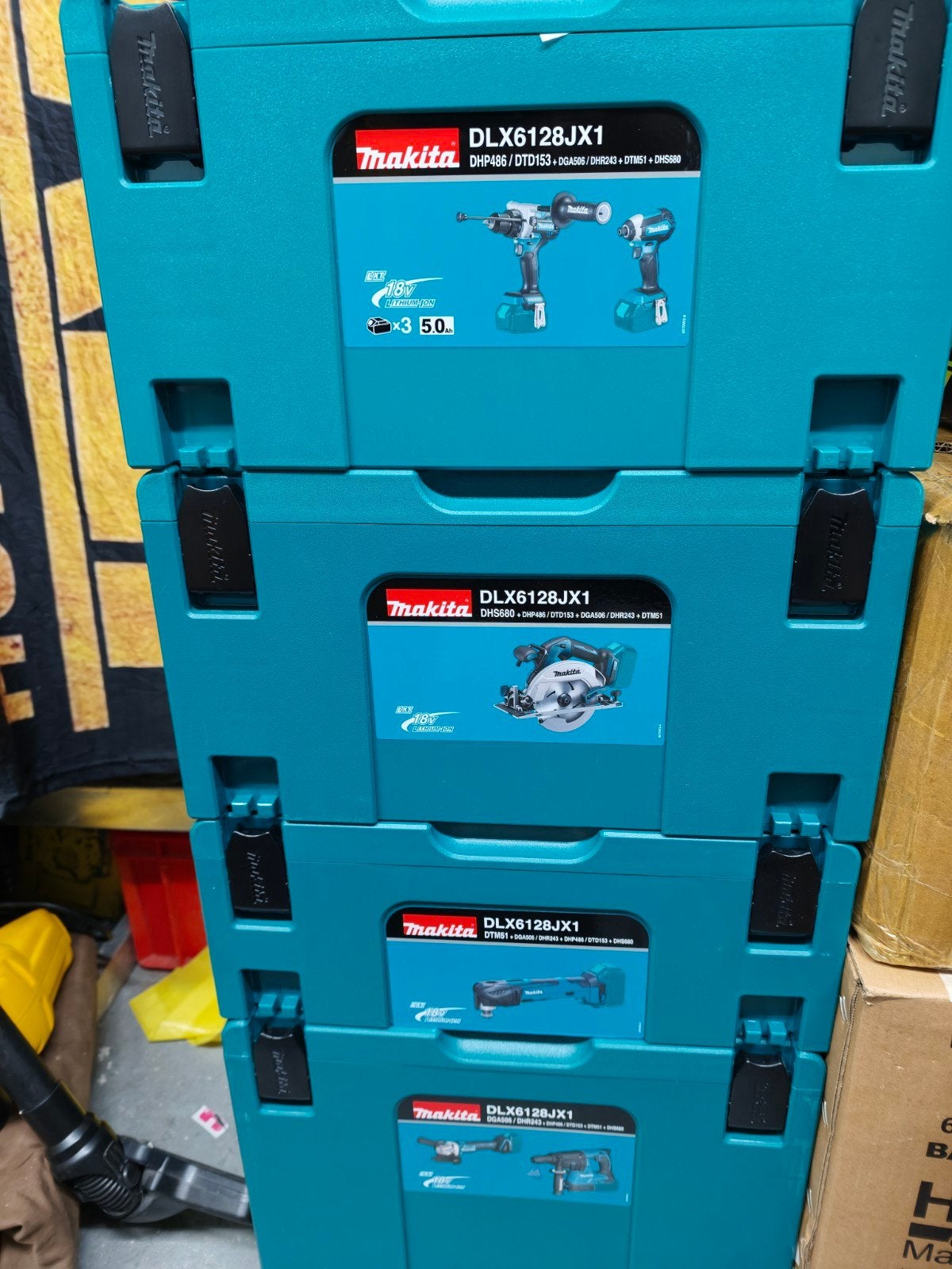 Nieuwe Makita DLX6128JX1 18V Accu Combo Kit