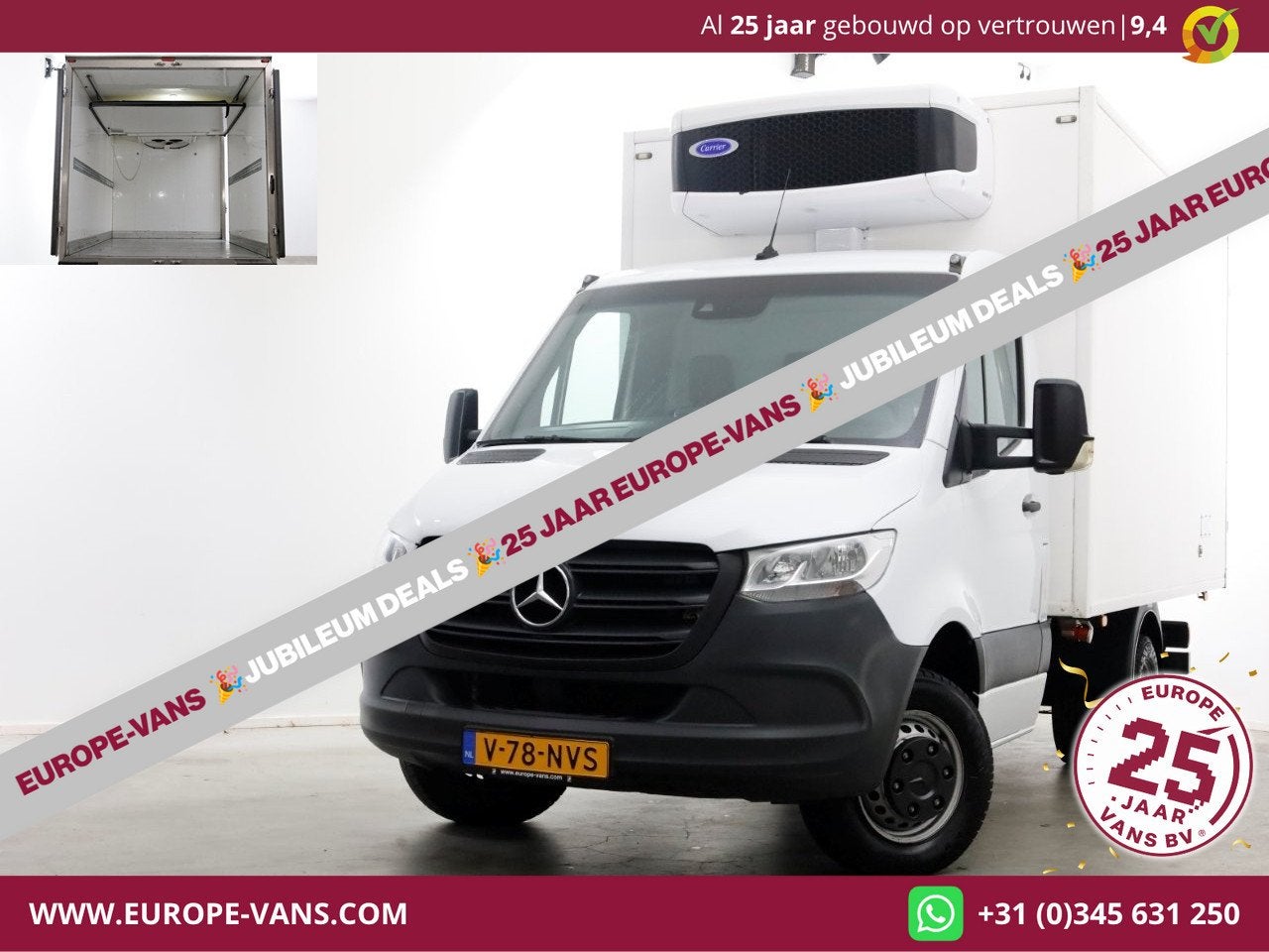 Mercedes-Benz Sprinter 515 CDI 150pk RWD L2 Koelwagen 12V+23, Achterwielaandrijving, Gebruikt, Euro 6, 4 cilinders