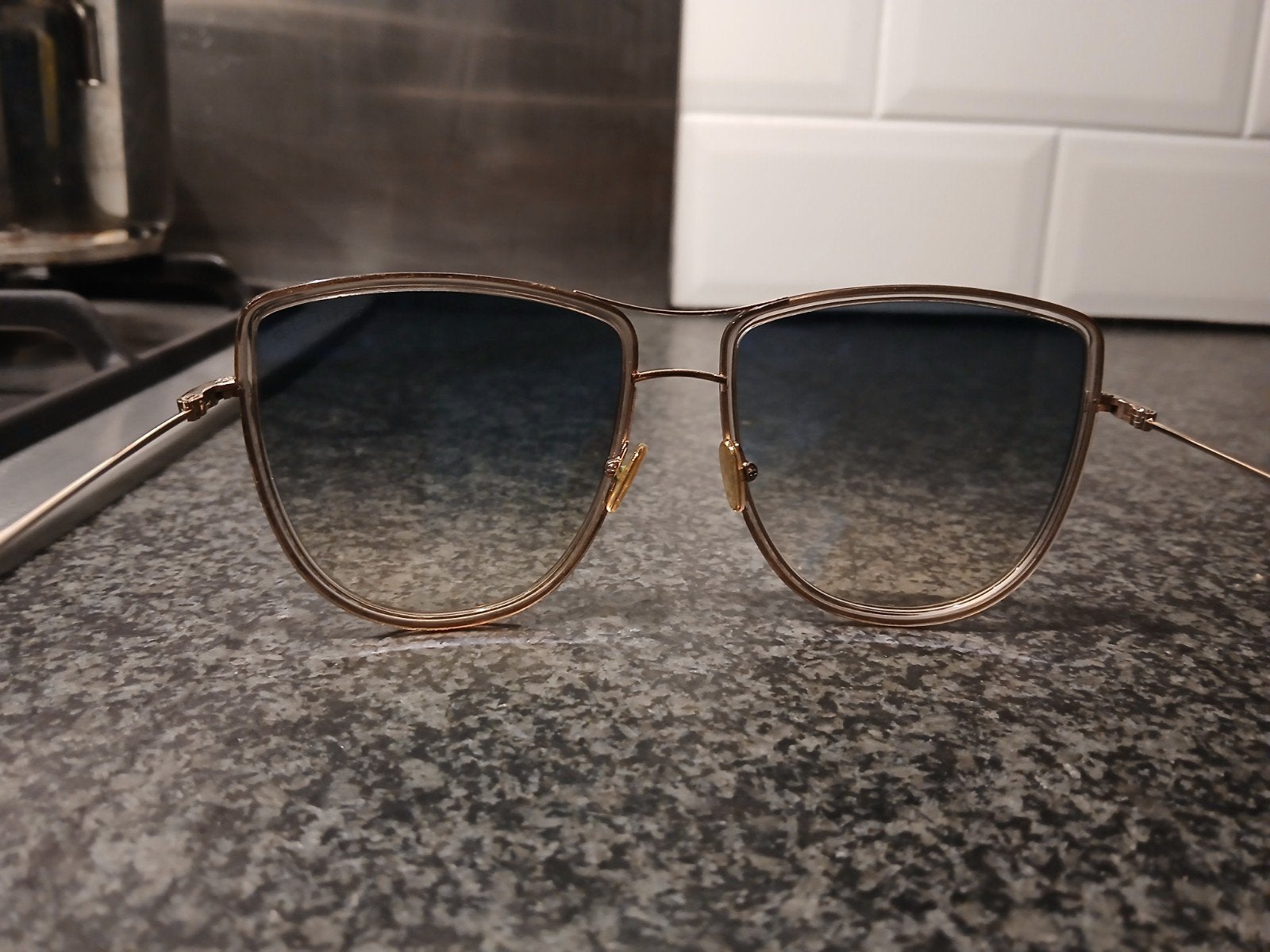 Tom Ford TF729 28E Zonnebril - Goudkleurig, Ophalen of Verzenden