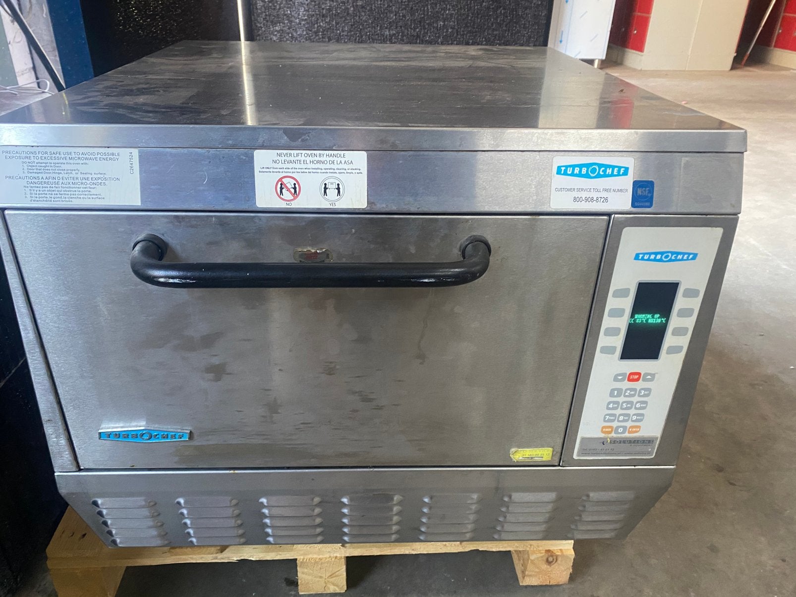 Turbochef convectie high speed oven, Ophalen, Minder dan 45 cm