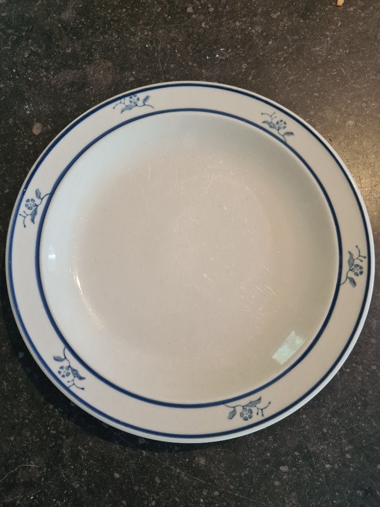 Scandia blue bordje ong 20cm, Ophalen of Verzenden
