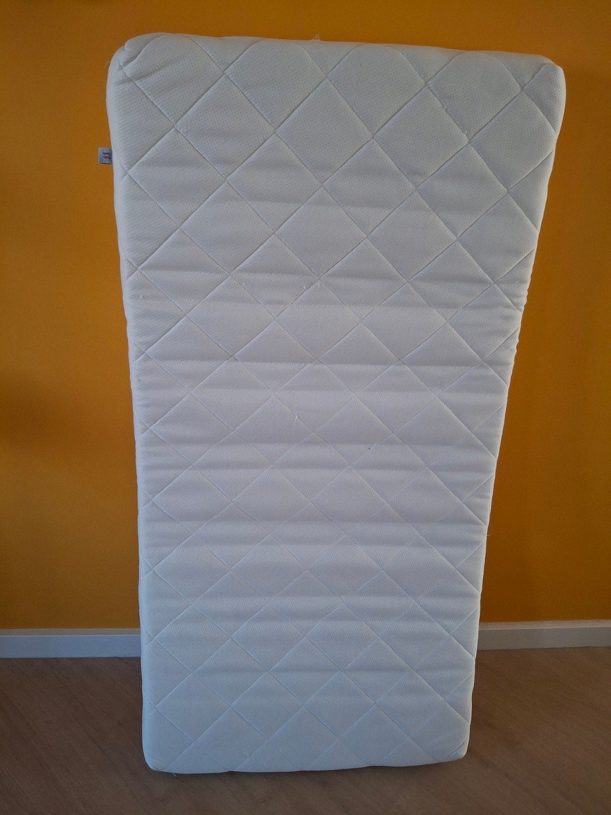 Matras peuterbed (70x150) + matrasbeschermer en beddengoed, Ophalen, Gebruikt, 190 cm of minder, Matras