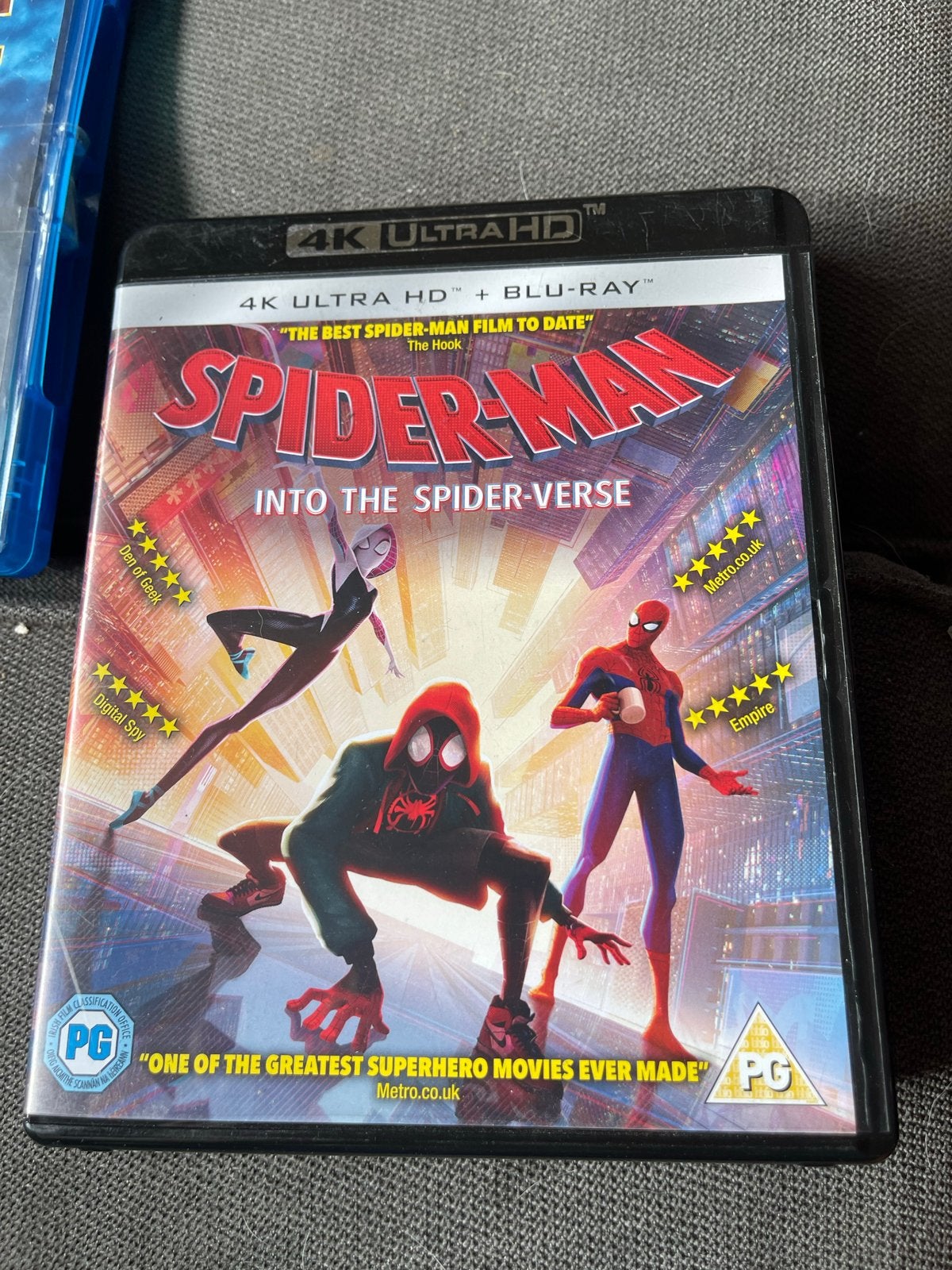 Spider-Man: Into the Spider-Verse + Blu-ray geen 4k, Cd's en Dvd's, Blu-ray, Nederlands, Film, Science Fiction en Fantasy, 4K Ultra HD Blu-ray