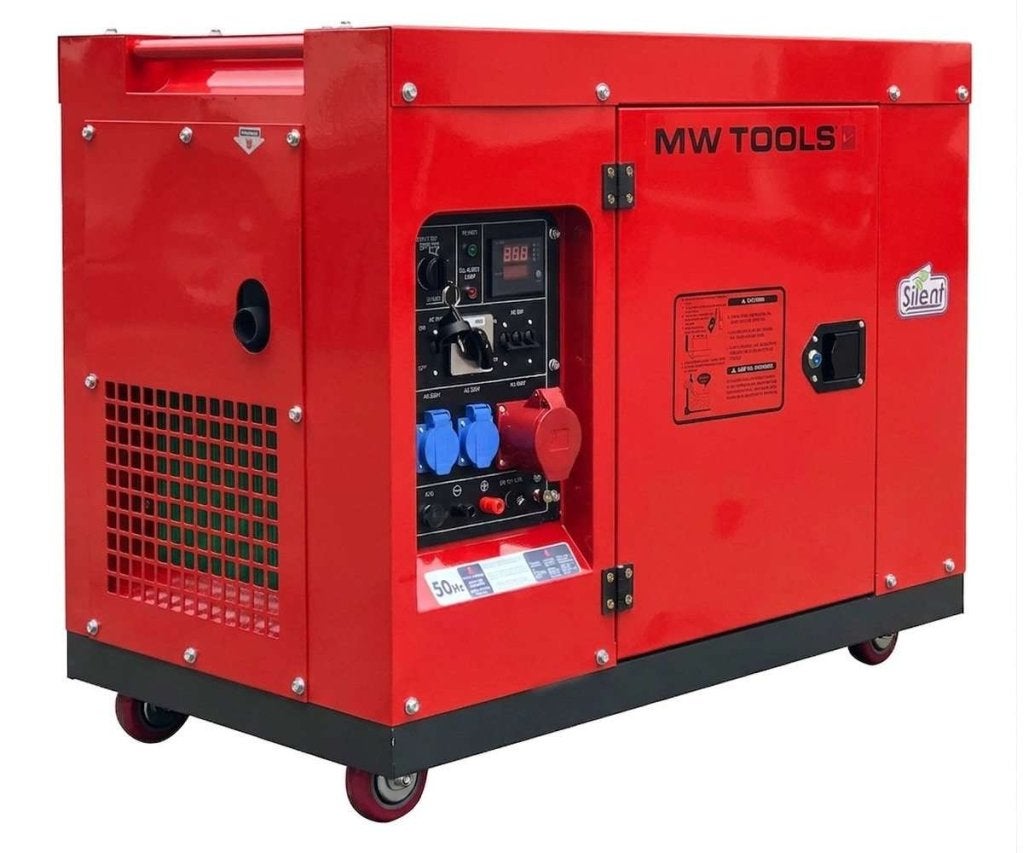 Diesel generator 6,0 kW 1x230V + 7,5 kW 3x400V + ATS connec, Dieselolie, Nieuw, Ophalen of Verzenden, X