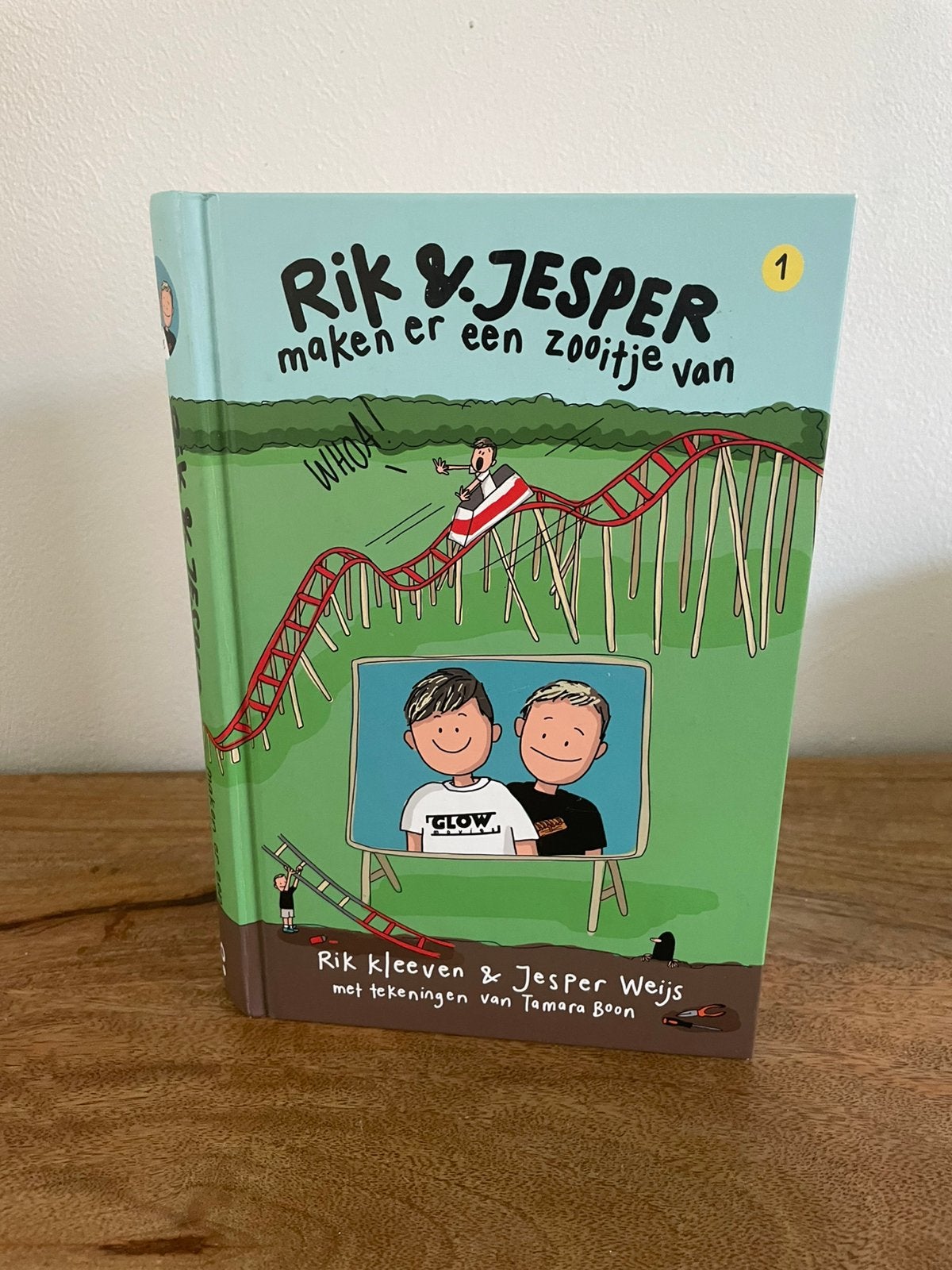 Rik & jesper kinderboek, Ophalen of Verzenden, Gelezen, Fictie
